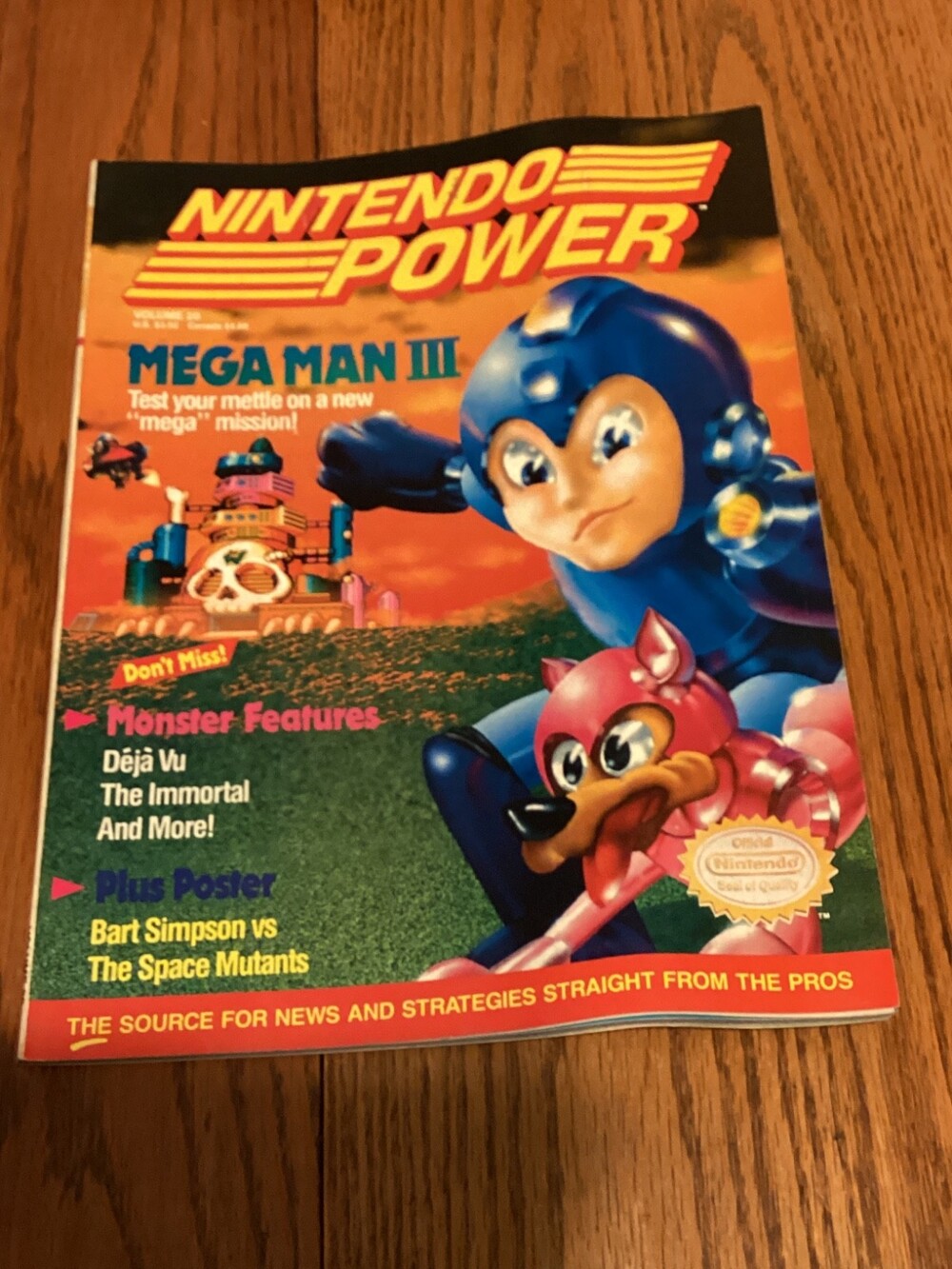 Nintendo Power Magazine Issue 20 (1991) - Mega Man III w/ Poster! (21)